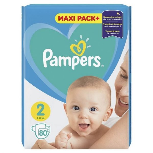 Pampers Active Baby Jumbo Pack 2 (4-8kg) 80 kom