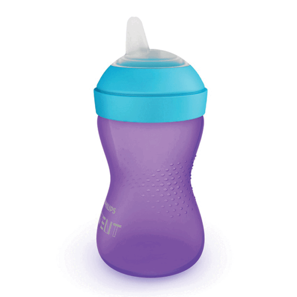 Avent šolja sa mekim kljunom 300ml 9m+ Ljubičasta - Image 2