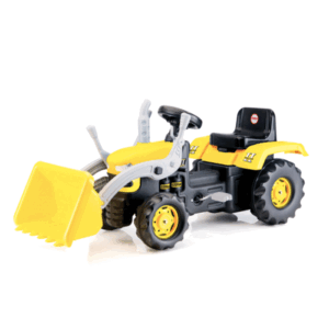 Dolu traktor na pedale sa kašikom