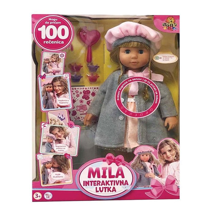 Interaktivna lutka Mila 100 rečenica