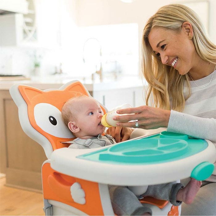 Infantino stolica za hranjenje 4u1 Grow with me Orange - Slika 3