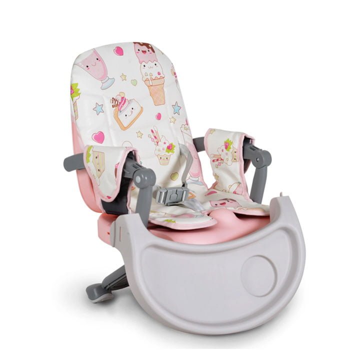 Cangaroo prenosiva stolica za hranjenje Kiwi Pink - Slika 5