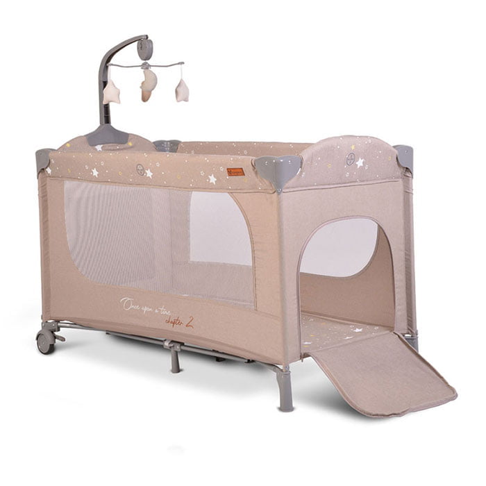 Cangaroo prenosivi krevetac 2 nivoa Once upon a time L2 Beige - Image 2