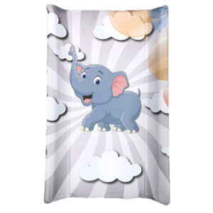 Bebex meka podloga za povijanje slonić sivo