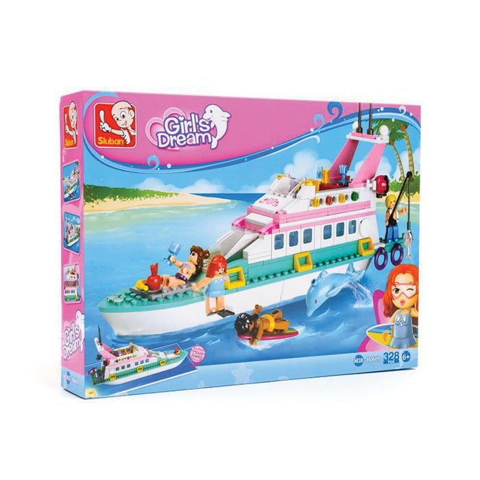 Sluban kocke Luksuzna jahta 328 delova