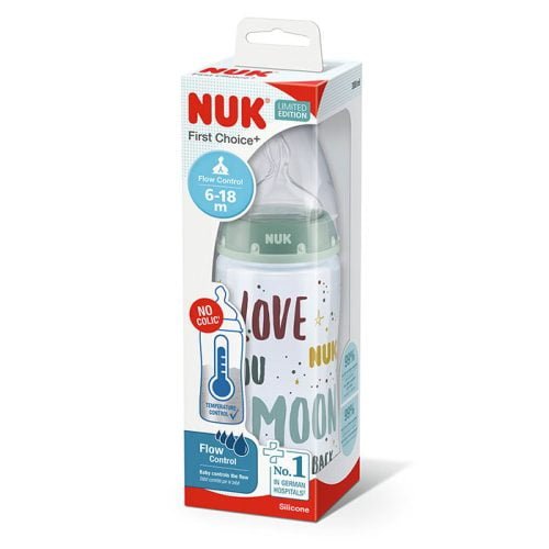 Nuk FC plastična flašica sa indikatorom temperature Family - Milupino