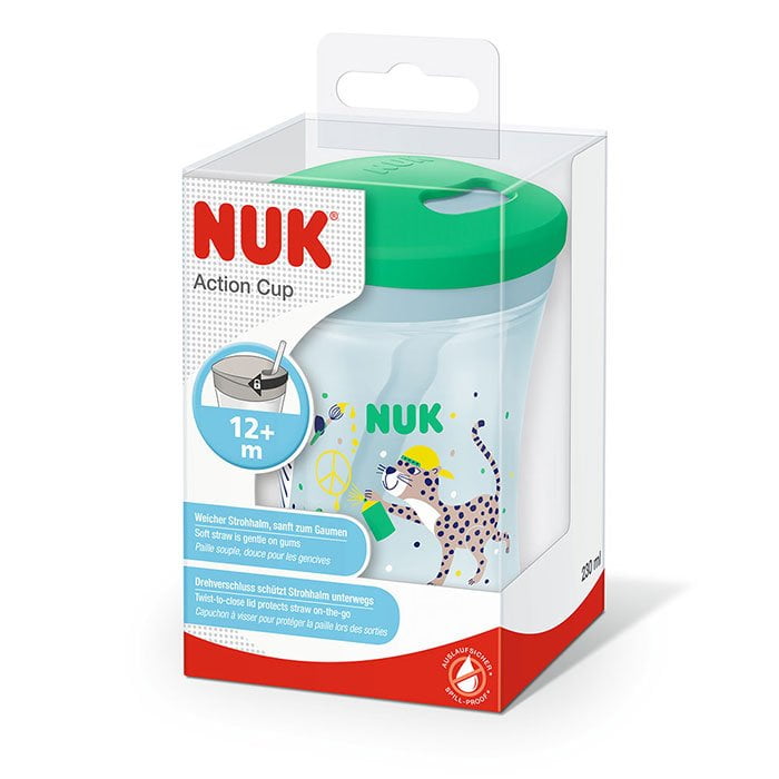 Nuk šolja za učenje Action cup Green - Slika 2