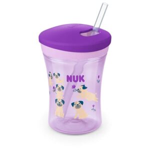 Nuk šolja za učenje Action cup Purple dog