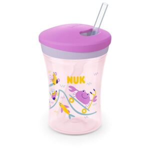 Nuk šolja za učenje Action cup Purple