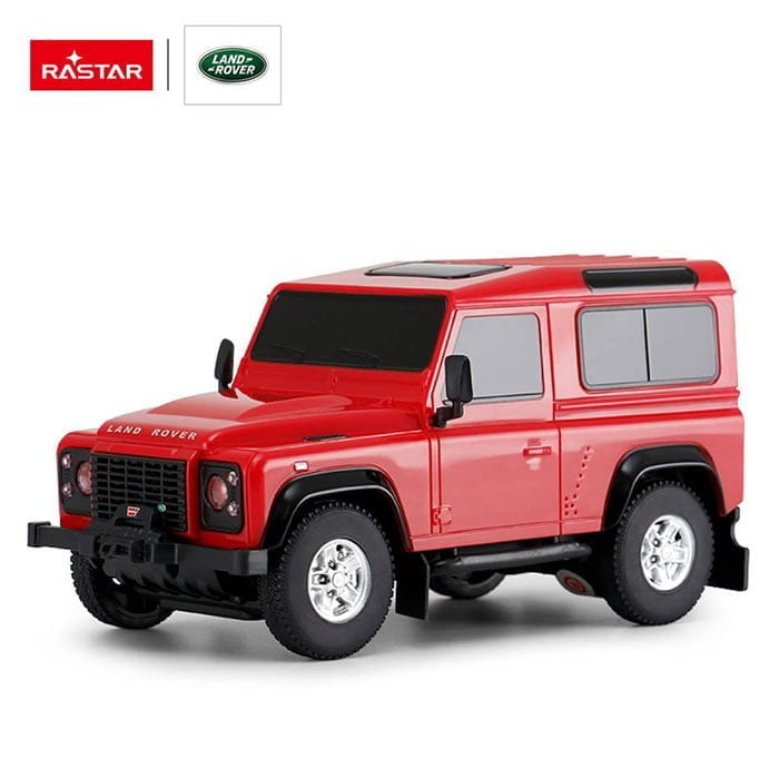 Auto na daljinsko upravljanje Land Rover Defender Red