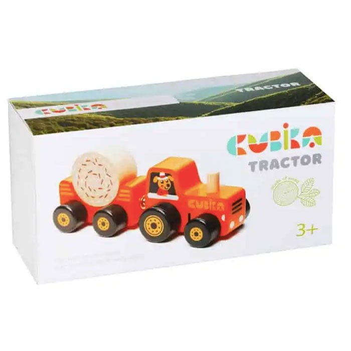 Cubika drveni traktor sa magnetom - Slika 3