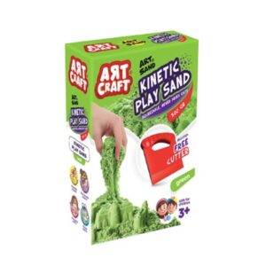 Dede art craft kinetički pesak 500g zeleni