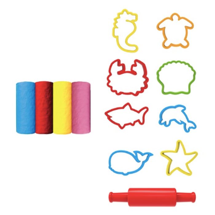 Dede art craft plastelin set Morski svet - Slika 2