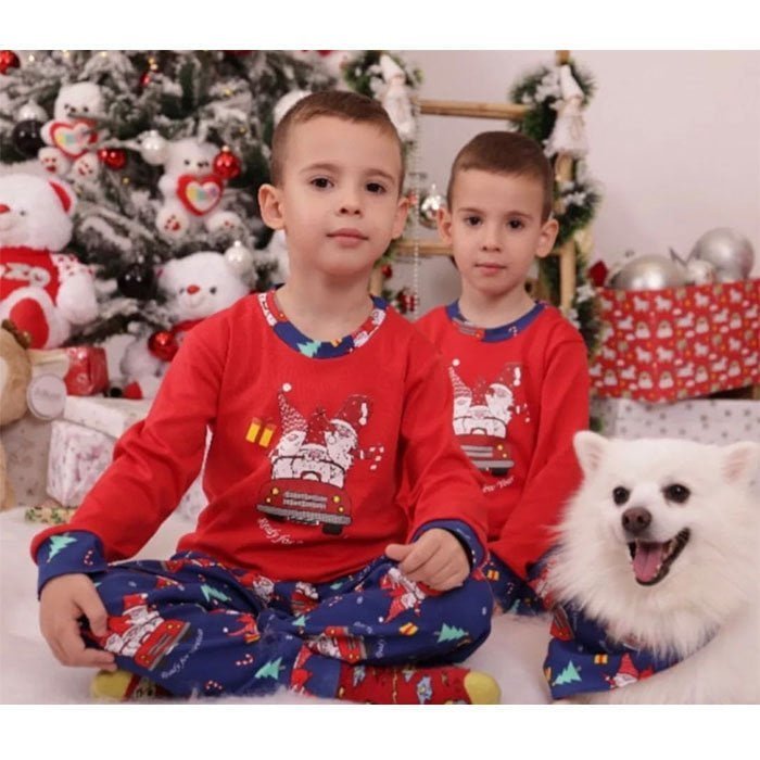 Ready novogodišnja pidžama crvena - Slika 2