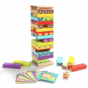 Top Bright društvena igra Jenga životinje