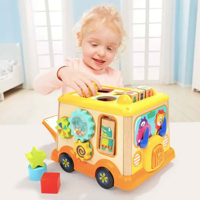 Top Bright drveni autobus