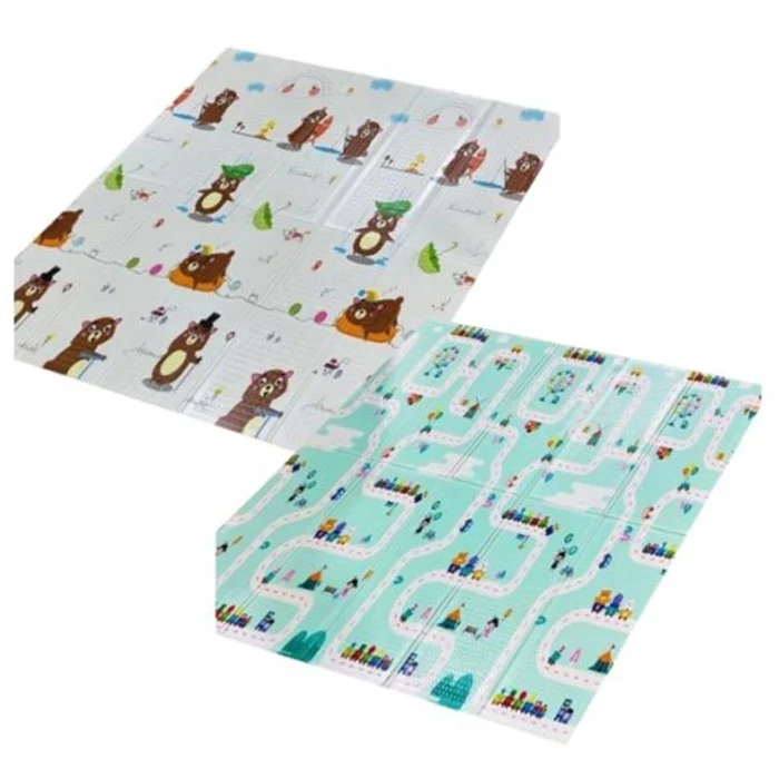 BBO Sklopiva podloga za igru od pene Happy bear