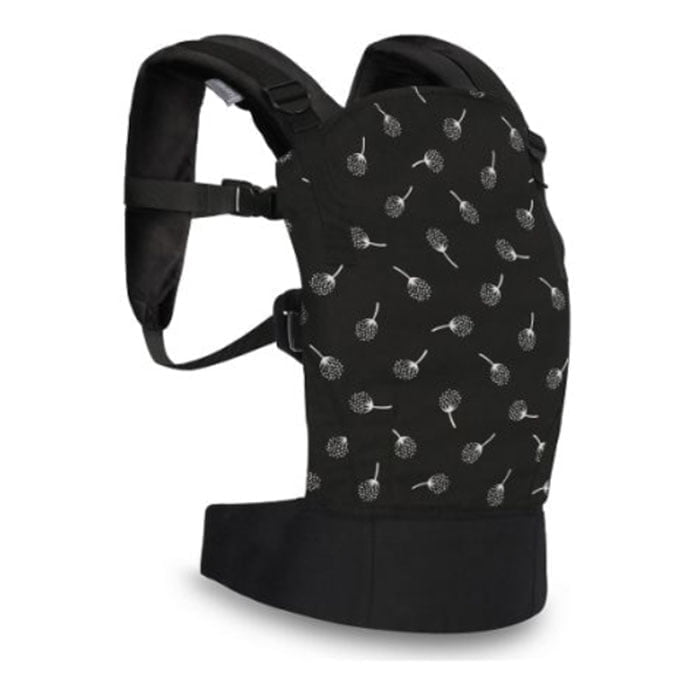 Lorelli kengur nosiljka Wally ergonomic Black Floral1
