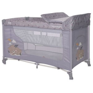 Lorellli Bertoni prenosivi krevetac Moonlight 2 nivoa Grey Dream