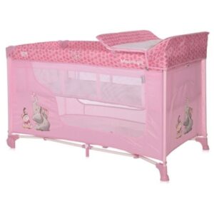 Lorellli Bertoni prenosivi krevetac Moonlight 2 nivoa Mellow Rose Fallows