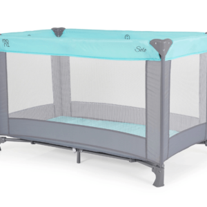 Moni prenosivi krevetac 1 nivo Solo Mint