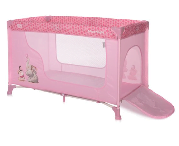Lorelli Bertoni prenosivi krevetac 1 nivo Moonlight Mellow Rose Fellows - Slika 2