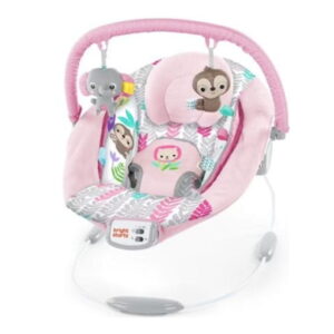 Kids II ležaljka Bright Starts sa vibracijom Opink Jungle Vine