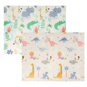 Nou Nou podloga za igru od pene Dino&Safari 150x180x1cm