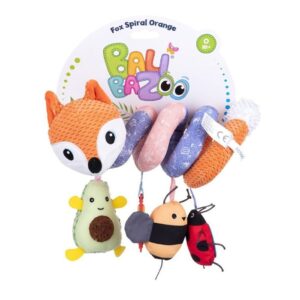 Balli Bazoo plišana igračka Fox Crib Spiral