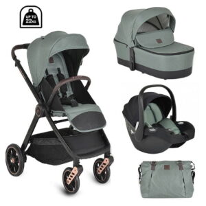 Cangaroo kolica Macan 3u1 Green sa autosedištem i-Size
