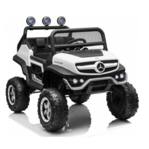 BBO Auto na akumulator Mercedes Benz Unimog White