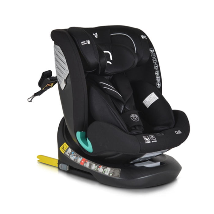 Cangaroo auto sedište Quill i-Size Black 40-150cm Isofix1