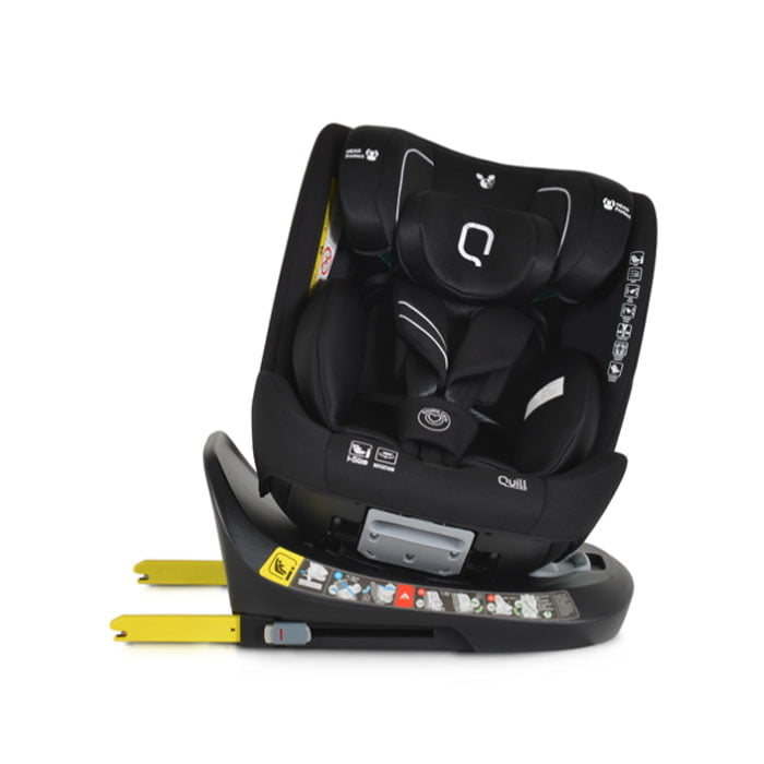 Cangaroo auto sedište Quill i-Size Black 40-150cm Isofix3