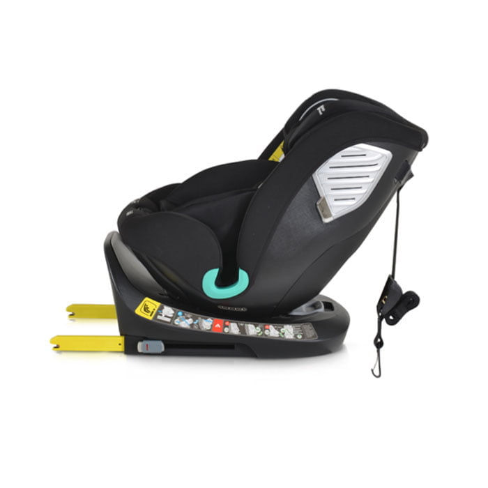 Cangaroo auto sedište Quill i-Size Black 40-150cm Isofix4