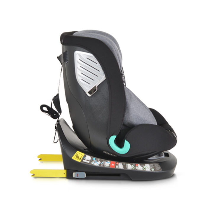 Cangaroo auto sedište Quill i-Size Grey 40-150cm Isofix 3
