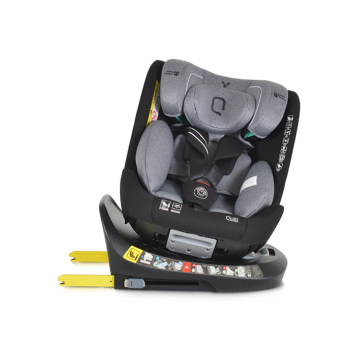 Cangaroo auto sedište Quill i-Size Grey 40-150cm Isofix 4