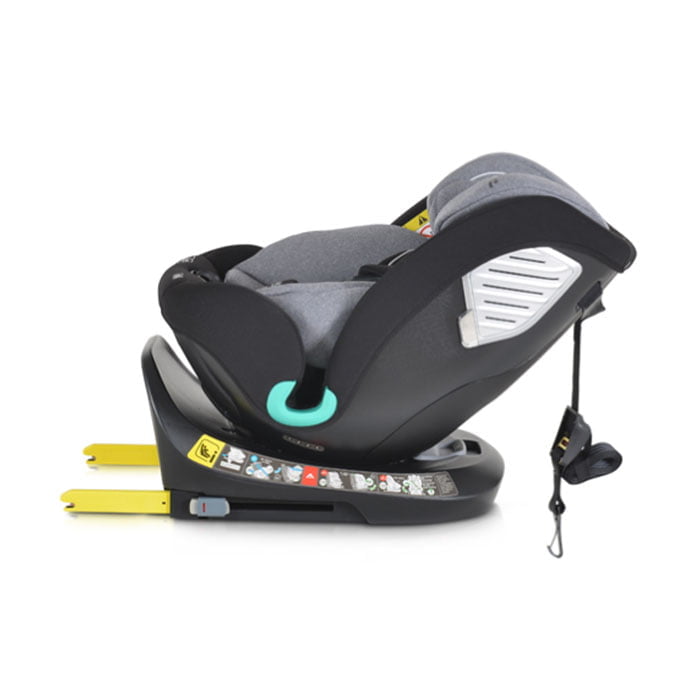 Cangaroo auto sedište Quill i-Size Grey 40-150cm Isofix 5