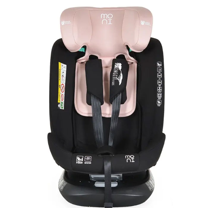 Moni auto sedište Serengeti I-Size 40-150cm Pink6
