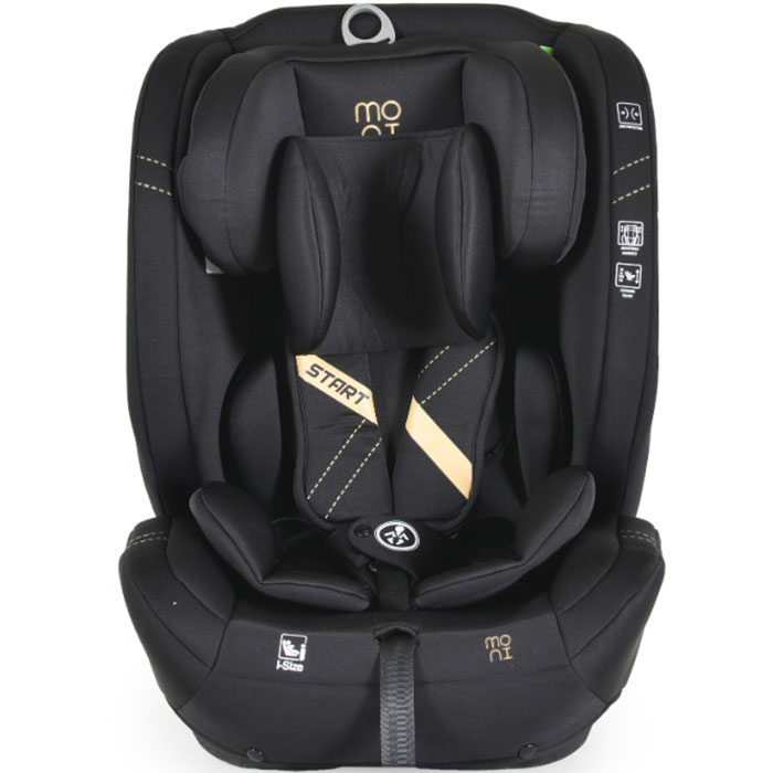 Moni auto sedište Start 76-150cm Black1