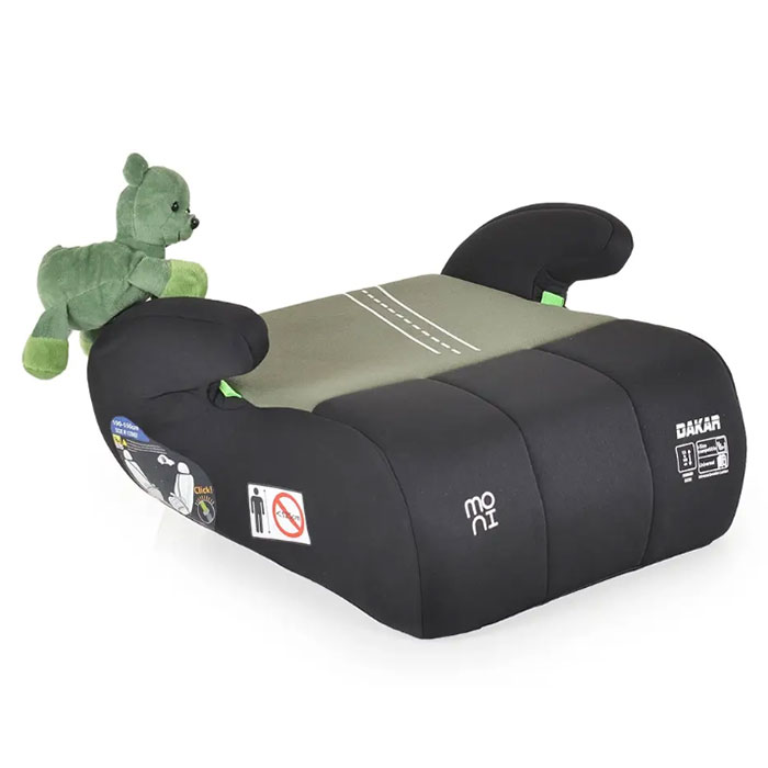Moni auto sedište booster Dakar 125-150cm Olive Green