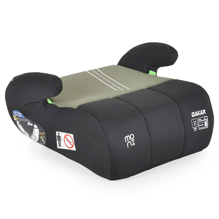 Moni auto sedište booster Dakar 125-150cm Olive Green1