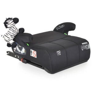 Moni auto sedište booster Monza isofix 125-150cm Black