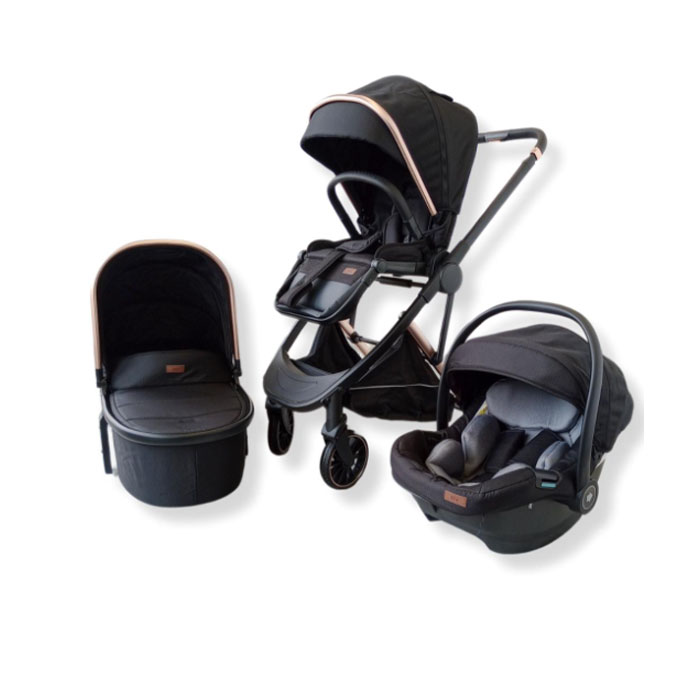BBO kolica Neo 3u1 Black
