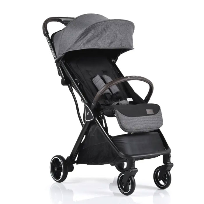 Cangaroo kolica Easy Fold Grey2