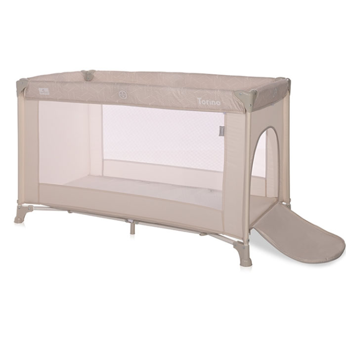 Lorelli prenosivi krevetac Torino Fog Striped Elements1