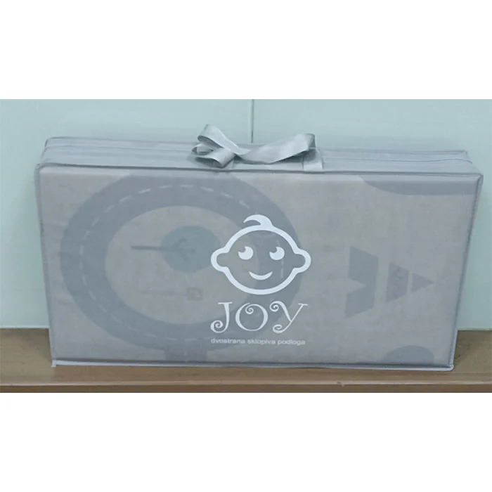 IQ Joy INOVA sklopiva dvostrana podloga 180x200x1cm ABCeda+Planinske kućice - Image 2