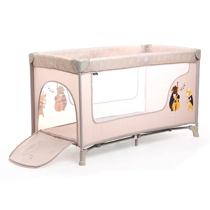 BBO prenosivi krevetac 1 nivo Dream & Play Beige