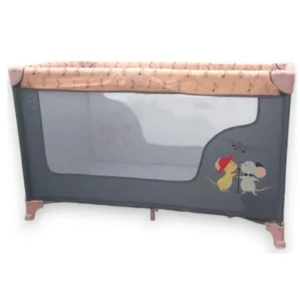 BBO prenosivi krevetac 1 nivo Dream & Play Pink