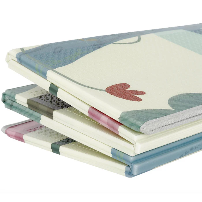 IQ Joy INOVA sklopiva dvostrana podloga 180x200x1cm ABCeda+Planinske kućice - Image 3