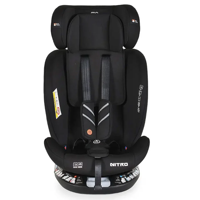Moni auto sedište Nitro isofix 0-36kg Black - Slika 6